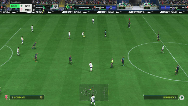 The player lock (L3+R3) allows you to give up control of the player with the ball to AI, so you can switch to any other player and receive the with him - EA Sports FC 24: Offense - Basics - EA Sports FC 24 - game guide