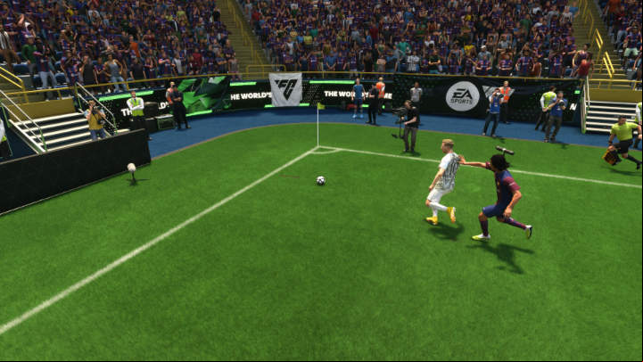 When your opponent is approaching the goalkeeper, you can try to pull his shirt (L2 quickly press O/LT quickly press B) to confuse him and cause him to miss a shot or lose the ball - EA Sports FC 24: Defense - Basics - EA Sports FC 24 - game guide