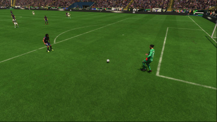 If you want to start the game with a short , use the button (X/A) - EA Sports FC 24: Playing Goalkeeper - Basics - EA Sports FC 24 - game guide