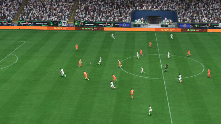 When attacking the opponent's goal , carefully observe the situation on the pitch and plan your moves in advance - EA Sports FC 24: Tips and tricks - Basics - EA Sports FC 24 - game guide