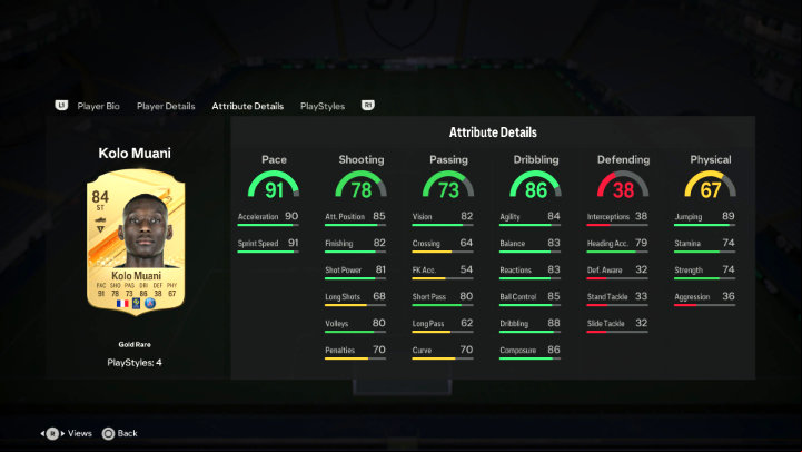 Strikers play a key role in the forward line in EA FC 24 as they are usually responsible for scoring goals - EA Sports FC 24: Key player attributes in Ultimate Team mode - Basics - EA Sports FC 24 - game guide