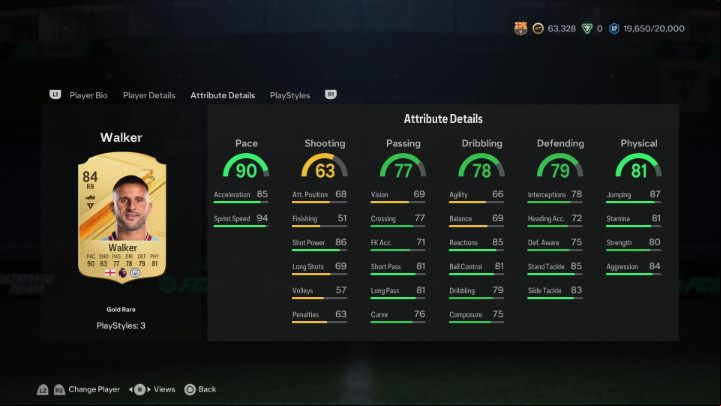 Full backs (RB/LB) can play different roles on the pitch - EA Sports FC 24: Key player attributes in Ultimate Team mode - Basics - EA Sports FC 24 - game guide