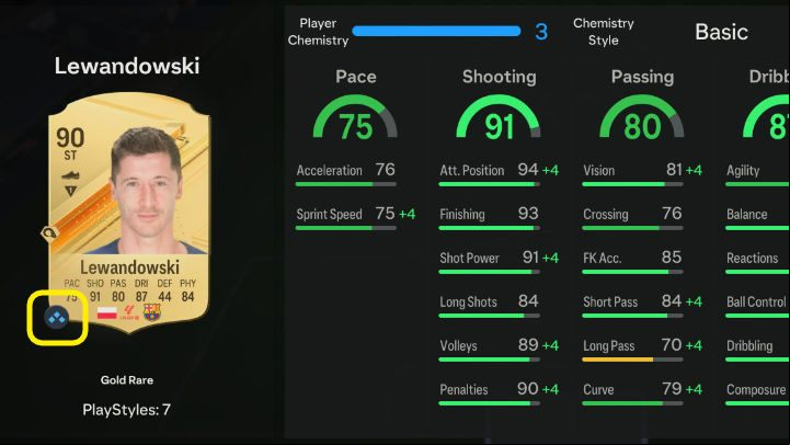 Individual players may have from 0 to 3 Player Chemistry, and the resulting bonus affects various attributes - EA Sports FC 24: Chemistry - Basics - EA Sports FC 24 - game guide