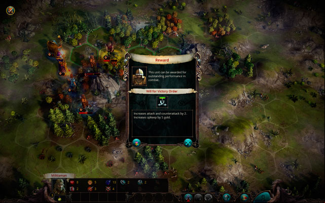 The factor that determines the size of the hero's army is their Command level (See: Heroes: The Basics) - Introduction - Units and Strategy - Eador: Masters of the Broken World - Game Guide and Walkthrough