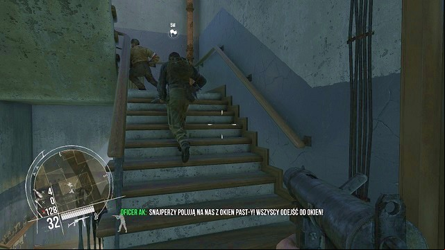 Watch your heads! - Mission 8 - Warsaw Calling - Singleplayer campaign mode - Enemy Front - Game Guide and Walkthrough