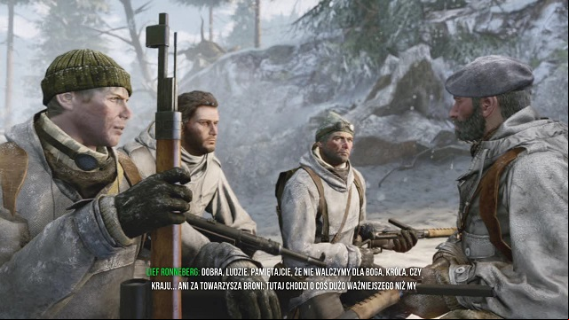 So, were fighting for money then? - Mission 10 - Winter in Vemork - Singleplayer campaign mode - Enemy Front - Game Guide and Walkthrough