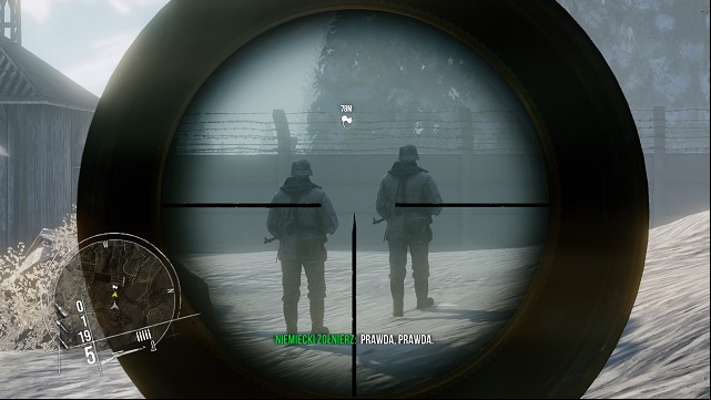 Right, right, you are dead... - Mission 10 - Winter in Vemork - Singleplayer campaign mode - Enemy Front - Game Guide and Walkthrough