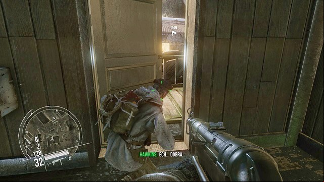 A surprise headshot. - Mission 10 - Winter in Vemork - Singleplayer campaign mode - Enemy Front - Game Guide and Walkthrough
