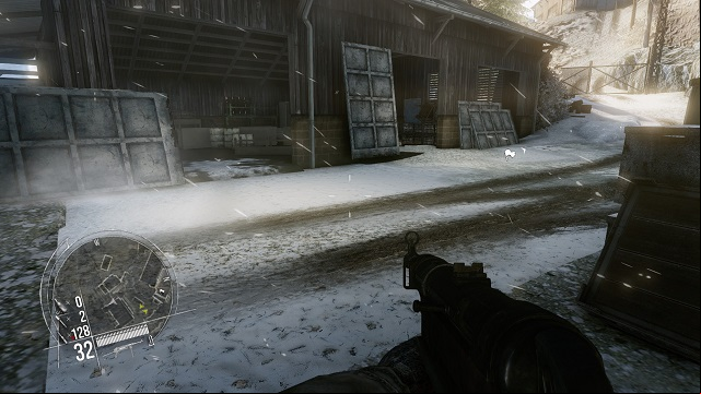 I smell some secrets. - Mission 10 - Winter in Vemork - Singleplayer campaign mode - Enemy Front - Game Guide and Walkthrough
