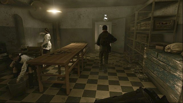 A grim hospital.. - Mission 12 - Home Army Victorious - Singleplayer campaign mode - Enemy Front - Game Guide and Walkthrough