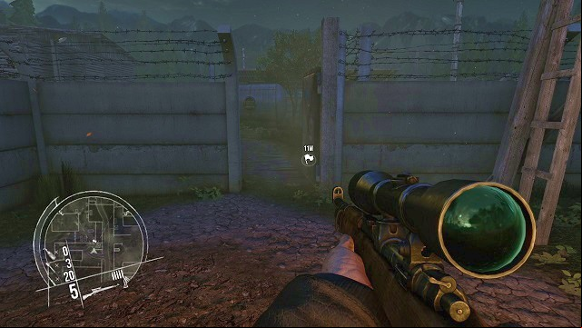 The road to the last part of the encampment. - Mission 13 - V2 Attack - Singleplayer campaign mode - Enemy Front - Game Guide and Walkthrough