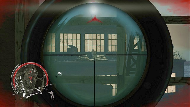 Fortunately, my bullets reach their target. - Additional Mission - Saint-Nazaire - Singleplayer campaign mode - Enemy Front - Game Guide and Walkthrough