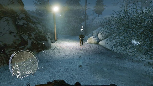Something is fishy... - Mission 11 - Fortress at Oscarsborg - Singleplayer campaign mode - Enemy Front - Game Guide and Walkthrough