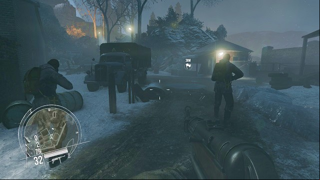 Wheres the welcoming committee? - Mission 11 - Fortress at Oscarsborg - Singleplayer campaign mode - Enemy Front - Game Guide and Walkthrough