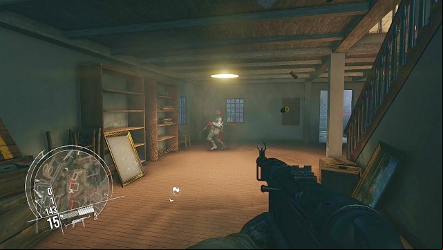 Those contortions... - Mission 11 - Fortress at Oscarsborg - Singleplayer campaign mode - Enemy Front - Game Guide and Walkthrough