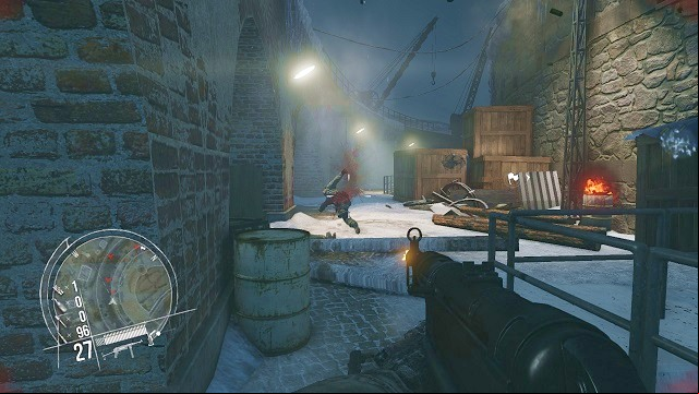 What a backflip! - Mission 11 - Fortress at Oscarsborg - Singleplayer campaign mode - Enemy Front - Game Guide and Walkthrough
