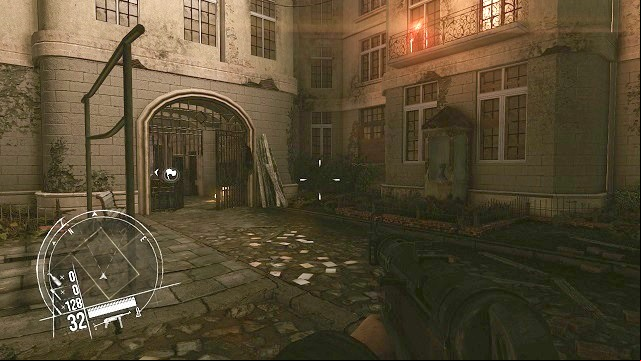 The heart of the enemy forces. Excellent! - Mission 1 - The First Victory - The single player campaign mode - Enemy Front - Game Guide and Walkthrough