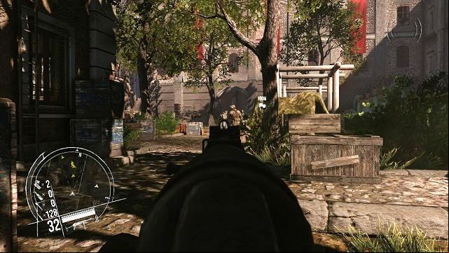 One salvo and they all fall like flies. - Mission 1 - The First Victory - The single player campaign mode - Enemy Front - Game Guide and Walkthrough