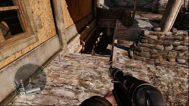 Secret weapons depot. Awesome! - Mission 3 - French Resistance - The single player campaign mode - Enemy Front - Game Guide and Walkthrough