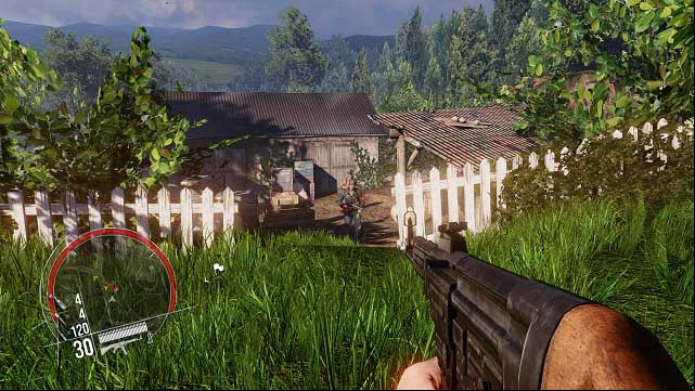 Peek-a-boo! - Mission 3 - French Resistance - The single player campaign mode - Enemy Front - Game Guide and Walkthrough