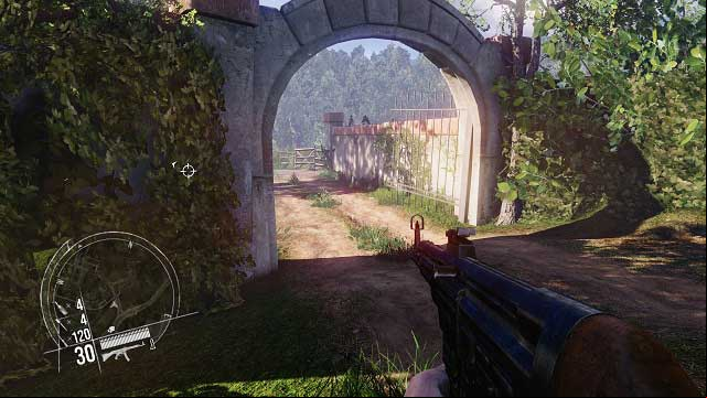 Or from the front side... - Mission 3 - French Resistance - The single player campaign mode - Enemy Front - Game Guide and Walkthrough