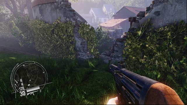 Or from the side... - Mission 3 - French Resistance - The single player campaign mode - Enemy Front - Game Guide and Walkthrough
