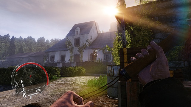 Throw a stone? Sorry, but a grenade is all I have on me. Catch! - Mission 3 - French Resistance - The single player campaign mode - Enemy Front - Game Guide and Walkthrough