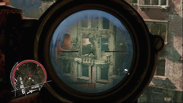 Straight between the eyes! - Mission 4 - Siege of St Cross - The single player campaign mode - Enemy Front - Game Guide and Walkthrough