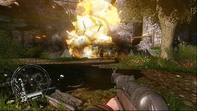 Pyrotechnics is my trade. - Mission 5 - Sabotage in Loue Valley - The single player campaign mode - Enemy Front - Game Guide and Walkthrough