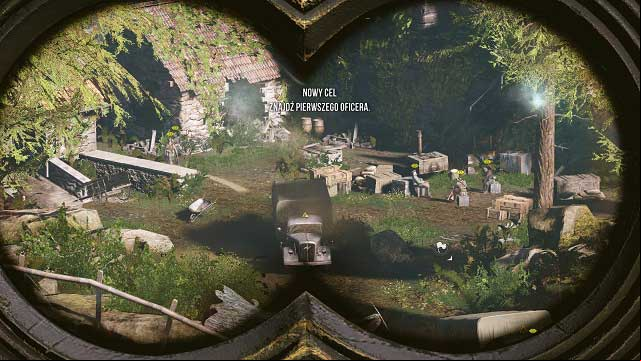 The best of assassins started their missions in this way. - Mission 6 - Officer Hunt in Loue Valley - The single player campaign mode - Enemy Front - Game Guide and Walkthrough