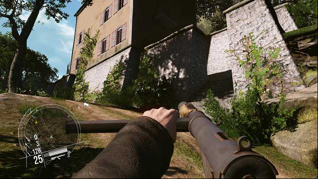 The freedom of choice is crucial. - Mission 7 - Chateau Assault in Loue Valley - The single player campaign mode - Enemy Front - Game Guide and Walkthrough