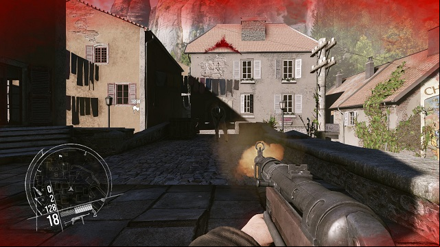 Down, off your feet! - Mission 7 - Chateau Assault in Loue Valley - The single player campaign mode - Enemy Front - Game Guide and Walkthrough