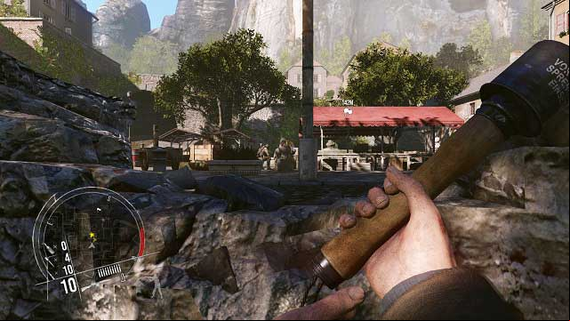 And this is my argument! - Mission 7 - Chateau Assault in Loue Valley - The single player campaign mode - Enemy Front - Game Guide and Walkthrough