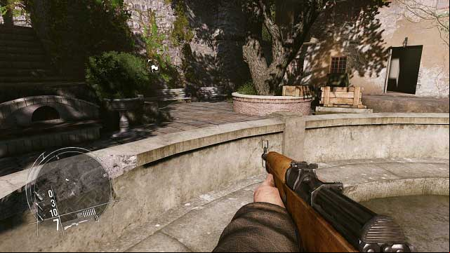 The water ran dry. Too bad. - Mission 7 - Chateau Assault in Loue Valley - The single player campaign mode - Enemy Front - Game Guide and Walkthrough