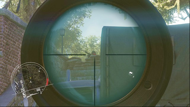 This guy must be blond. - Mission 7 - Chateau Assault in Loue Valley - The single player campaign mode - Enemy Front - Game Guide and Walkthrough