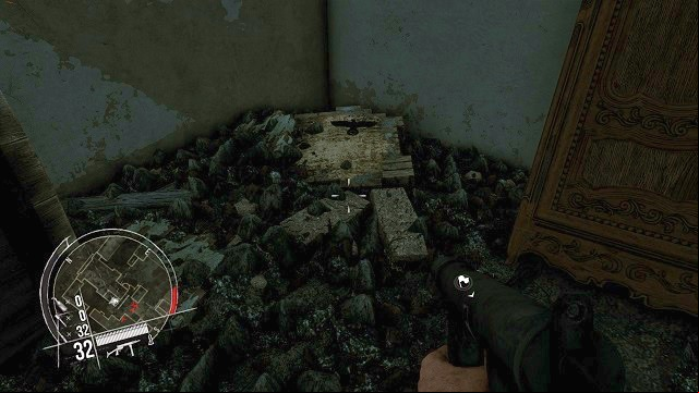 The location of the 1 collectible. - Mission 4 - Collectibles - Enemy Front - Game Guide and Walkthrough