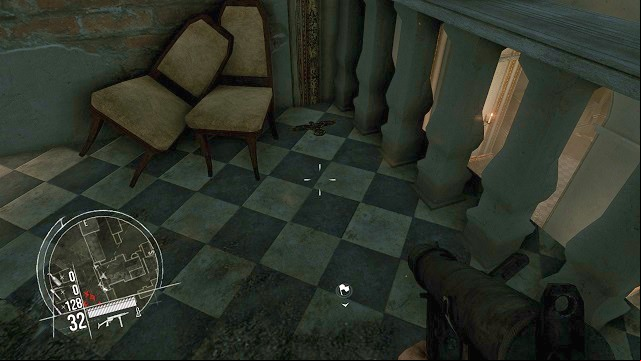 The location of the 2 collectible. - Mission 4 - Collectibles - Enemy Front - Game Guide and Walkthrough