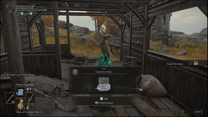 The ash is found in the northern part of Altus Plateau, near the windmills - Elden Ring: Ashes of War and Spirit Ashes (Altus Plateau) - list of all - Altus Plateau - Elden Ring Guide