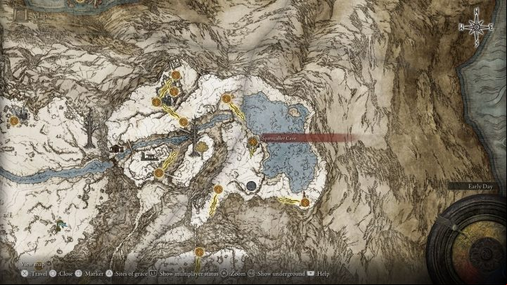 The second Spiritcaller Snail is encountered in Mountaintops of the Giants - Elden Ring: How to beat Spiritcaller Snail? - Liurnia of the Lakes - Elden Ring Guide