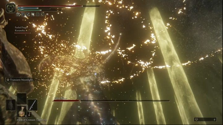 Previously, the Beast produced one circle from which you had to escape - Elden Ring: How to beat Radagon of the Golden Order, Elden Beast? - Leyndell, Ashen Capital - Elden Ring Guide