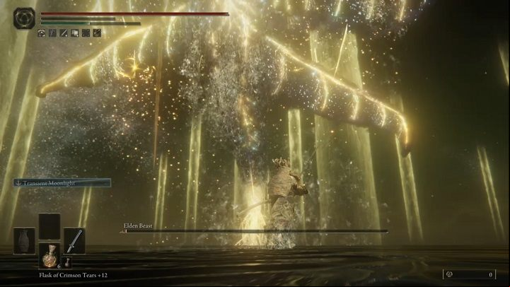The enemy can also get airborne and fire a series of golden missiles again - Elden Ring: How to beat Radagon of the Golden Order, Elden Beast? - Leyndell, Ashen Capital - Elden Ring Guide