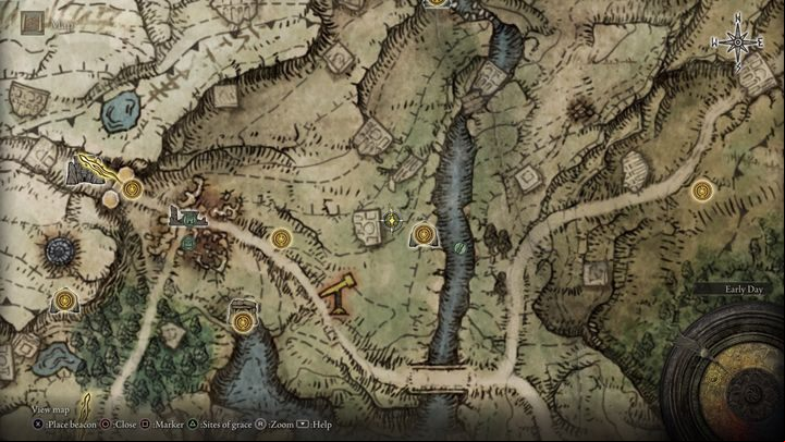 In Elden Ring, players are given a map - Elden Ring: Beginners guide - Basics - Elden Ring Guide