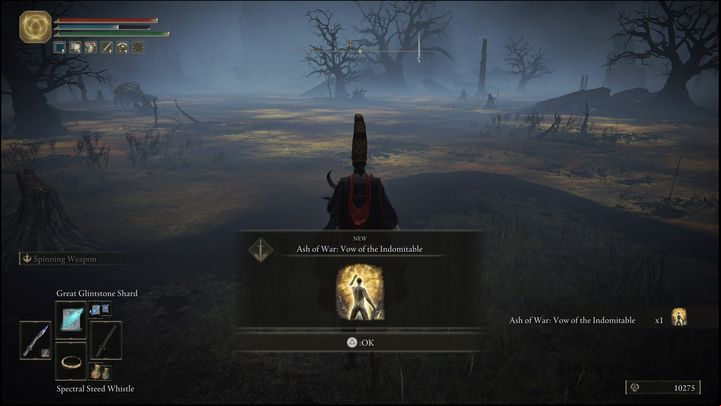 As you reach the marked location, you'll see a swamp and large crabs - Elden Ring: Liurnia of the Lakes - locations of Ashes of War and Spirit Ashes - Liurnia of the Lakes - Elden Ring Guide