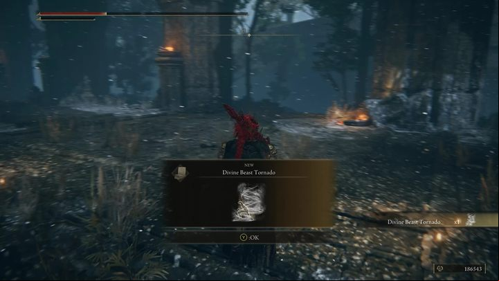 For defeating the boss in the Ruins of Rauh, you will receive 180,000 runes and the Divine Beast Tornado incantation - Shadow of the Erdtree: How to defeat the Divine Beast Dancing Lion boss? - Main bosses - Elden Ring Guide