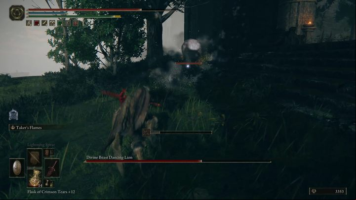 It's worth mentioning that you can ride Torrent during this fight - Shadow of the Erdtree: How to defeat the Divine Beast Dancing Lion boss? - Main bosses - Elden Ring Guide