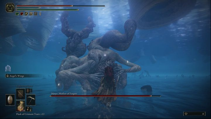 The fight with Metyr requires patience and positioning skills - Shadow of the Erdtree: Metyr, Mother of Fingers - Main bosses - Elden Ring Guide