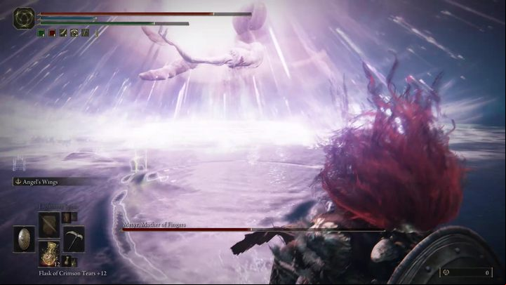 The second phase requires much more patience, as Metyr receives a luminous orb at the end of her tail that allows her to employ magic attacks - Shadow of the Erdtree: Metyr, Mother of Fingers - Main bosses - Elden Ring Guide