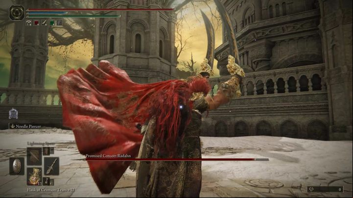 Radahn attacks with long combinations of slashes that deal physical damage - you can block them with a shield - Shadow of the Erdtree: How to defeat the final boss Promised Consort Radahn? - Main bosses - Elden Ring Guide