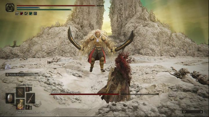 Phase two begins when Radahn drops to about 2/3 of his health - Shadow of the Erdtree: How to defeat the final boss Promised Consort Radahn? - Main bosses - Elden Ring Guide