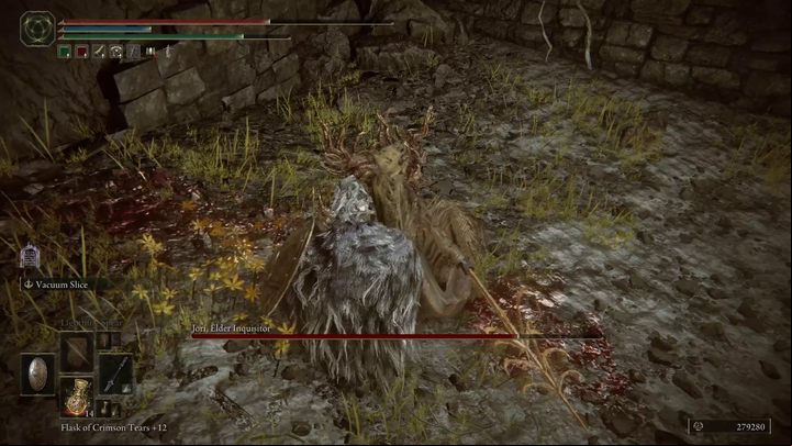 Once staggered, Jori will fall to her knees - Shadow of the Erdtree: How to defeat Jori, Elder Inquisitor? - Side bosses - Elden Ring Guide